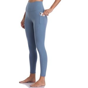 High Waisted Yoga Pants 7/8 Length Small